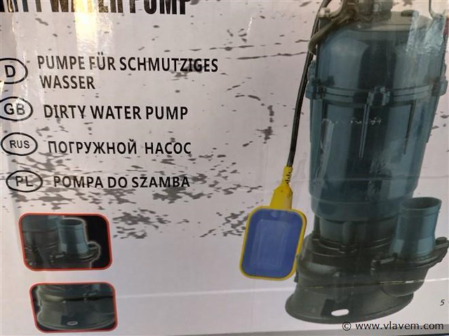 Vuilwaterdompelpomp met vlotter - afbeelding 7 van  9