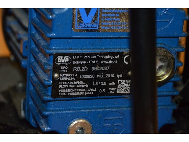 Vulkan lokring koelkast vacuumpomp type: rd.2d 9602027 (b424) - afbeelding 6 van  6