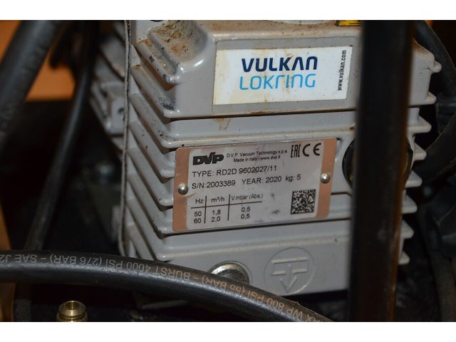 Vulkan lokring koelkast vacuumpomp type: rd.2d 9602027 (b424) - afbeelding 7 van  7