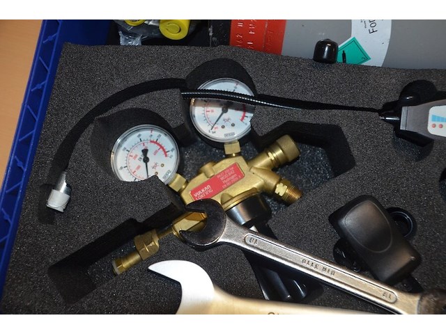 Vulkan lokring loktracer in koffer met gasfles (b423) - afbeelding 4 van  7