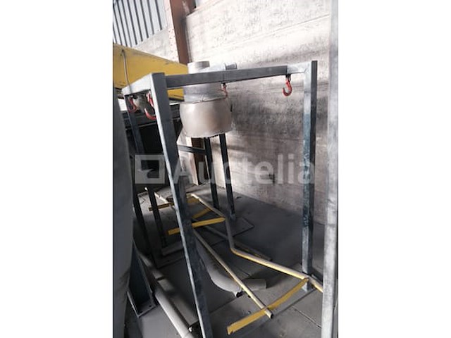 Vulkooi voor industriële zakken - afbeelding 1 van  6