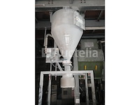 Vullende trechter met geïntegreerde weging