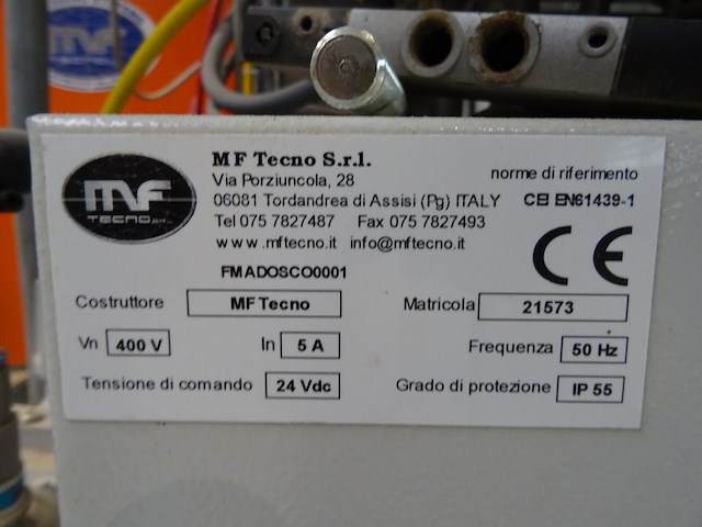 Vulmachine/naailijn mf tecno - afbeelding 11 van  25