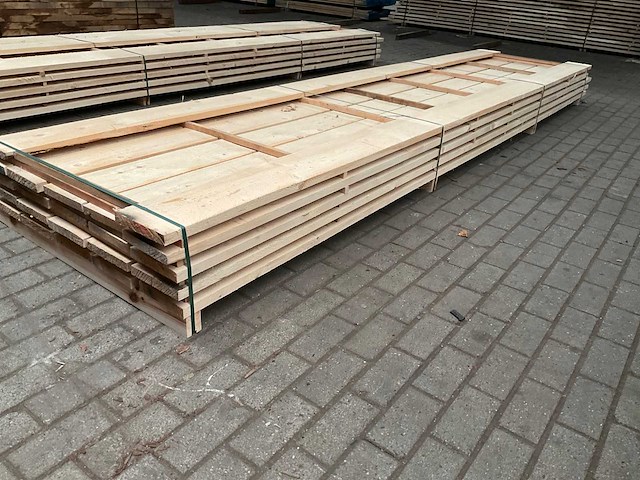 Vuren planken 30x200 mm (22x) - afbeelding 3 van  5