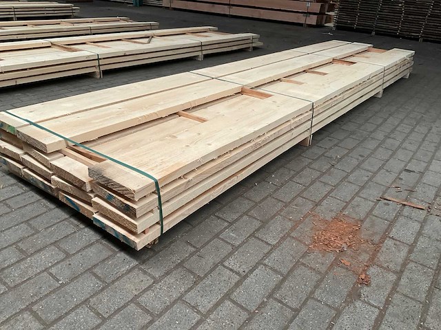 Vuren planken 40x250 mm (15x) - afbeelding 5 van  5
