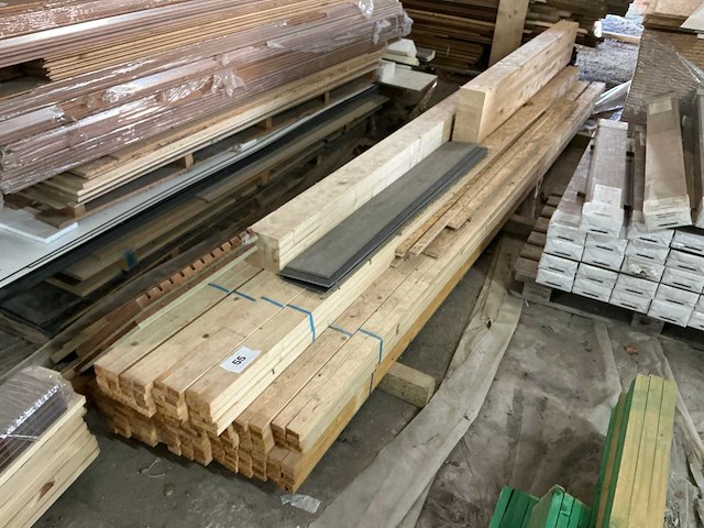 Vurenhout latten (190x) - afbeelding 1 van  2