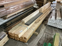 Vurenhout latten (190x) - afbeelding 1 van  2