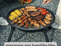 Vuurschaal - terrashaard vuurkorf - rond 56cm - afbeelding 3 van  4