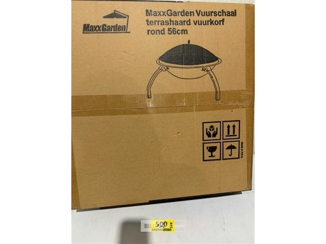 Vuurschaal- terrashaard- vuurkorf 56 cm - afbeelding 3 van  3