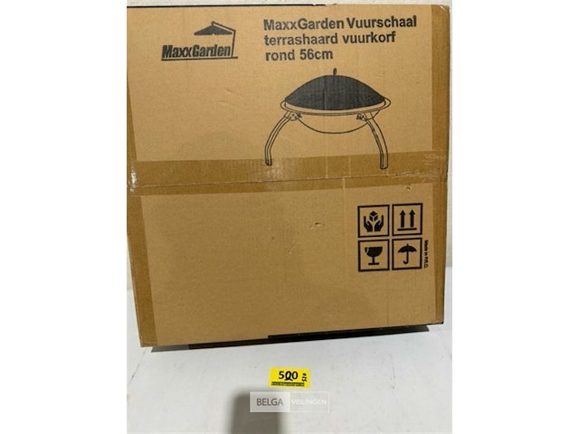 Vuurschaal- terrashaard- vuurkorf 56 cm - afbeelding 1 van  3