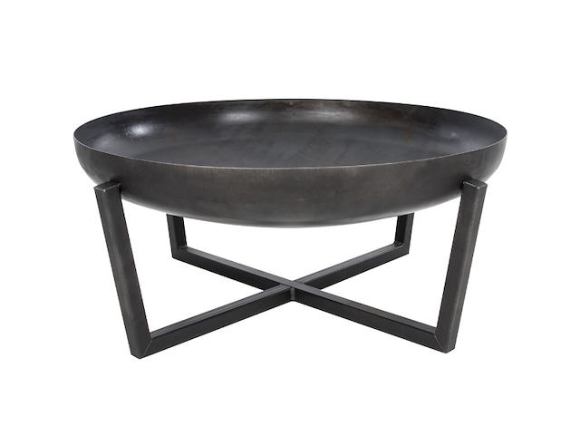 Vuurschaal tanya 86cm staal - zwart - afbeelding 1 van  5