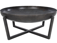Vuurschaal tanya 86cm staal - zwart - afbeelding 1 van  5