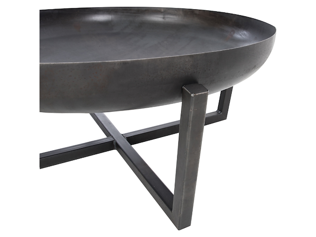 Vuurschaal tanya 86cm staal - zwart - afbeelding 3 van  5