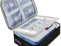 Vuurvaste documententas met slot - afbeelding 1 van  5