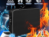 Vuurvaste documententas met slot - afbeelding 3 van  5