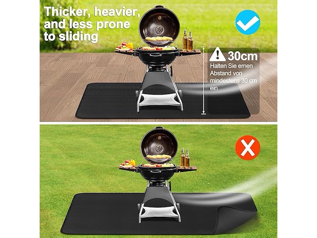 Vuurvaste vloerbescherming - grillmat - afbeelding 2 van  4