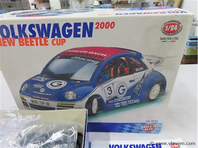 Vw beetle 1:24 burago - afbeelding 2 van  3