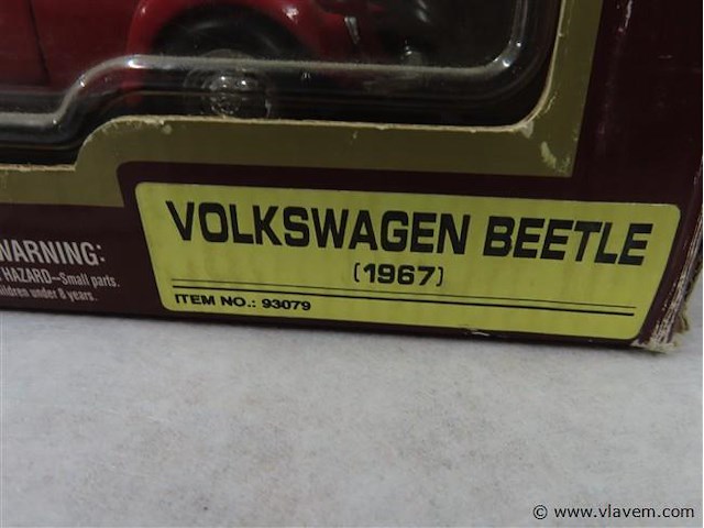 Vw beetle 1967 - afbeelding 2 van  3