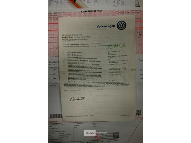 Vw caddy stationwagen - afbeelding 10 van  14