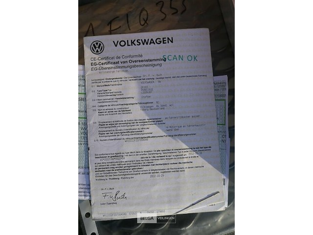 Vw crafter lichte vrachtwagen - afbeelding 8 van  27