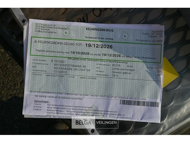 Vw crafter lichte vrachtwagen - afbeelding 11 van  27