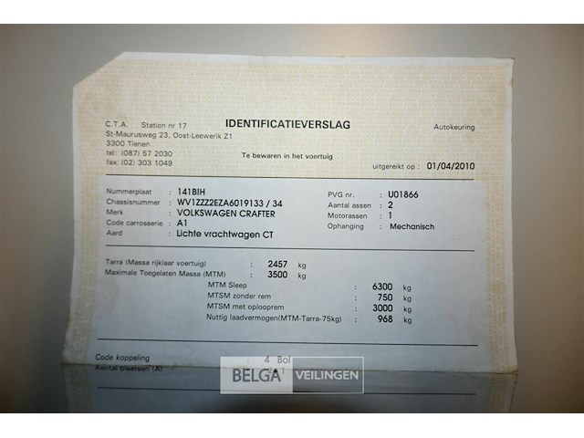 Vw crafter lichte vrachtwagen - afbeelding 9 van  24