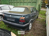 Vw golf cabriolet enkel voor vergunninghouders en erkend centrum voor verschroting - afbeelding 4 van  7
