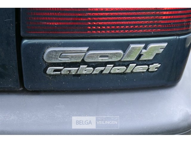 Vw golf cabriolet enkel voor vergunninghouders en erkend centrum voor verschroting - afbeelding 7 van  7