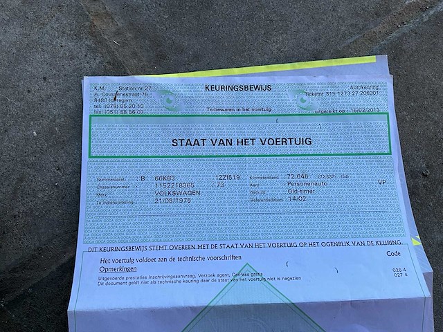 Vw kever 1975 - afbeelding 34 van  45