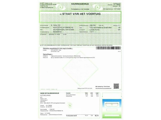 Vw kombi - afbeelding 13 van  23