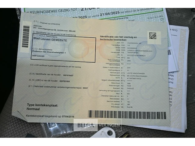 Vw transporter lichte vrachtwagen - afbeelding 9 van  29