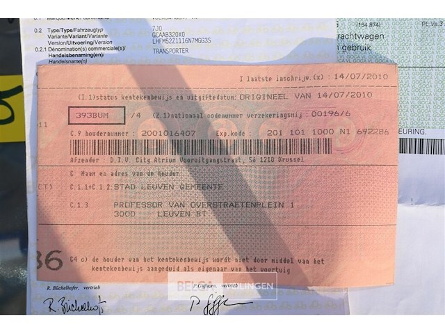 Vw transporter lichte vrachtwagen - afbeelding 4 van  25