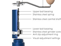 Vzaahu handmatige koffiemolen - afbeelding 2 van  5