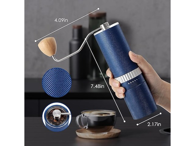 Vzaahu handmatige koffiemolen - afbeelding 5 van  5