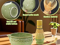 Vzxzxe matcha 6-delige set theeset - afbeelding 4 van  5