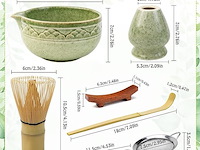 Vzxzxe matcha 6-delige set theeset - afbeelding 2 van  5