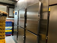 Wachtel stamm octopus professionele inox shockvriezer / snelkoeler (4-deurs) - afbeelding 1 van  11