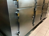Wachtel stamm octopus professionele inox shockvriezer / snelkoeler (4-deurs) - afbeelding 5 van  11