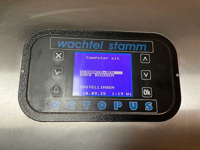 Wachtel stamm octopus professionele inox shockvriezer / snelkoeler (4-deurs) - afbeelding 7 van  11