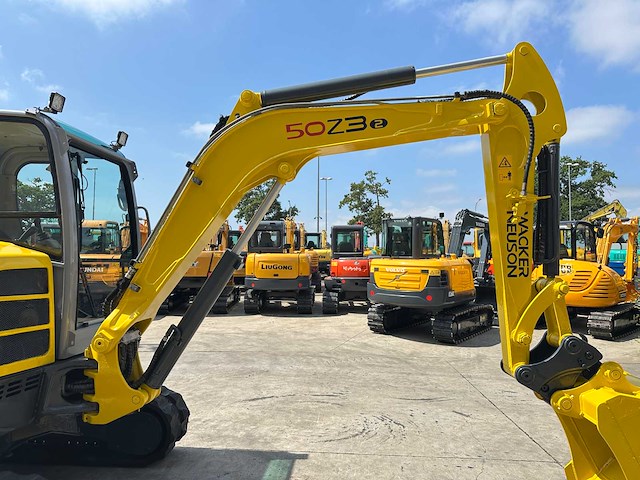 Wacker neuson - 2016 - 50 z3 - midigraafmachine - afbeelding 6 van  40