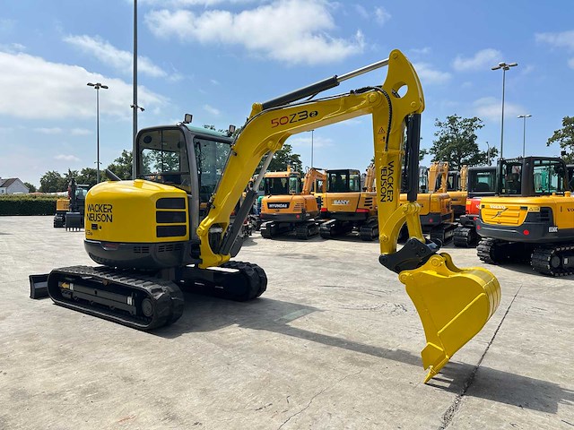 Wacker neuson - 2016 - 50 z3 - midigraafmachine - afbeelding 23 van  40