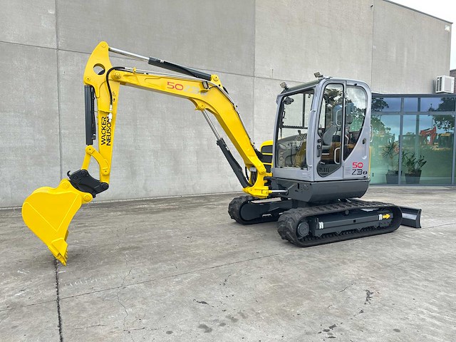 Wacker neuson - 2016 - 50 z3 - midigraafmachine - afbeelding 1 van  23