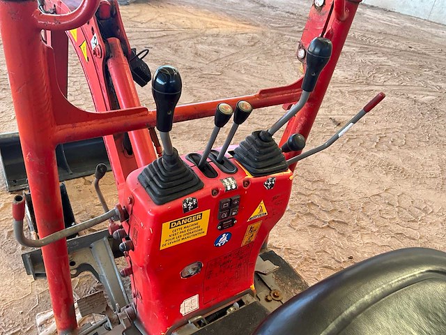 Wacker neuson - 803 - mini-excavator - 2016 - afbeelding 6 van  16