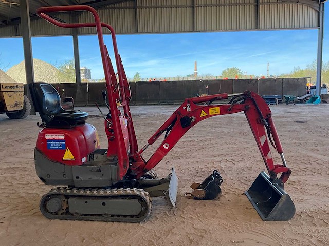 Wacker neuson - 803 - mini-excavator - 2016 - afbeelding 7 van  10