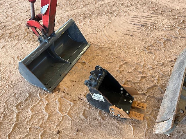 Wacker neuson - 803 - mini-excavator - 2016 - afbeelding 9 van  10