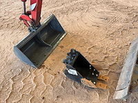 Wacker neuson - 803 - mini-excavator - 2016 - afbeelding 9 van  10