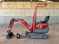 Wacker neuson - 803 - mini-excavator - 2016 - afbeelding 1 van  16
