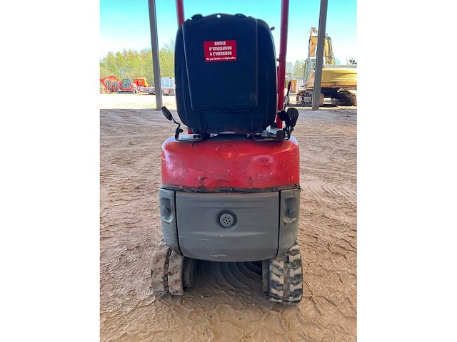 Wacker neuson - 803 - mini-excavator - 2016 - afbeelding 14 van  16