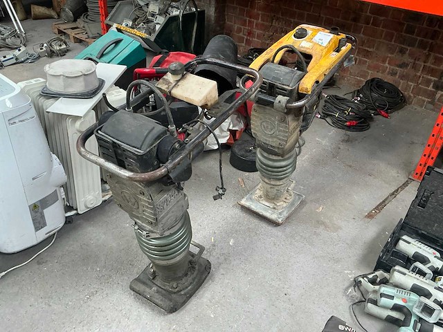 Wacker neuson bs60-2 te herstellen trilstamper (2x) - afbeelding 1 van  11