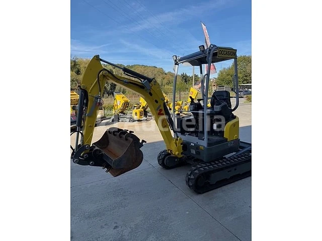 Wacker neuson ez17 mini rupsgraafmachine (2024-235 uur - vin: wnce1301a00007821) - afbeelding 7 van  9